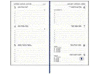 Agenda 2027 Ryam Memoplan 7 Nappa 7dagen/2pagina's assorti - 3