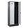 locker voor scheiding van kleding,HxBxD 1950x800x500mm,2vak