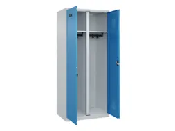 locker voor scheiding van kleding,HxBxD 1850x800x500mm,2vak