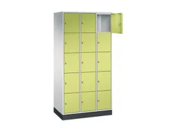 lockerkast,RAL 7035/RDS1108060,HxBxD 1950x920x500mm,3x5vakken