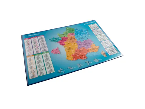 Onderlegger PVC 37,5 x57,5cm Frankrijk
