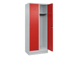 locker,HxBxD 1950x800x500mm,2vak,vak B 400mm,cil.-slot,sokkel - 2