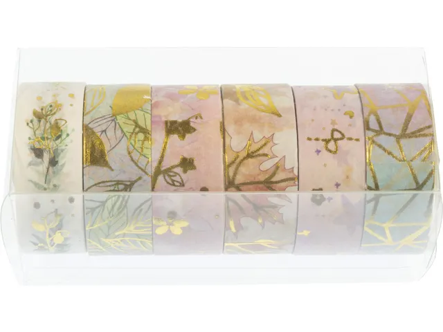 Washi tape H12-03 assorti dessins