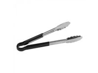 Serveertang 30cm rvs/zwart