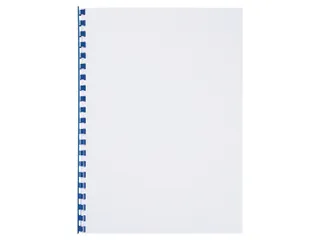 Bindrug GBC 10mm 21-rings A4 blauw 100stuks - 8