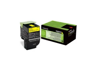70C2HY0 LEXMARK 702HY CS toner yellow HC - 1