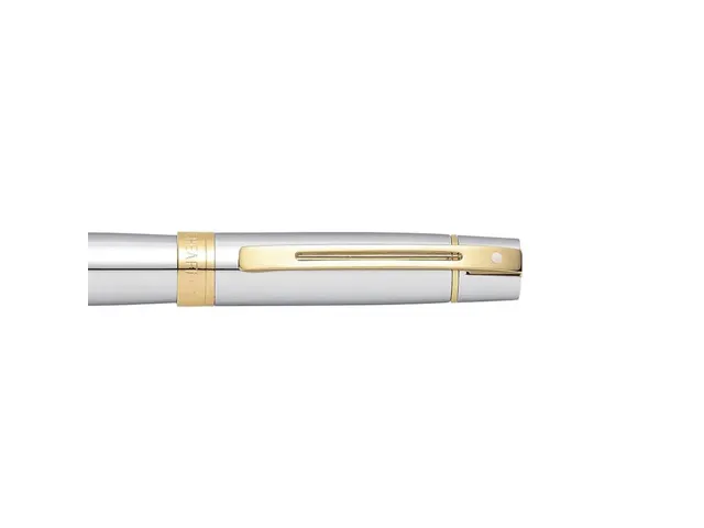 Rollerball SHEAFFER 300 E9342 Bright chrome gold tone