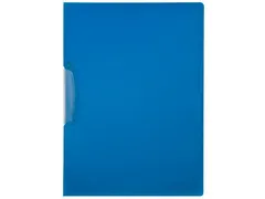 Klemmap Met Draaibare Clip A4 Transparant blauw