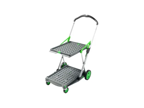 vouwbare winkelwagen,draagverm. 60kg,2etage(s),HxLxB 1025x890x550mm