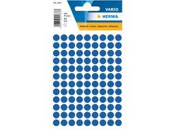 HERMA 1833 Multipurpose etiketten Rond 8mm Donkerblauw 540 stuks