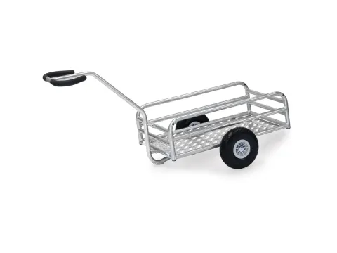 Outdoor Handtrekwagen 6103P Vuurverzinkt 795x445mm PU blok