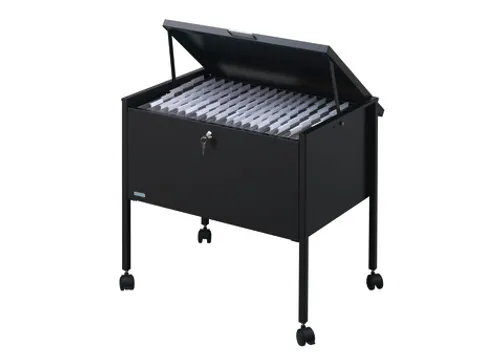 Economy Hangmappentrolley 80 A4 Top Zwart