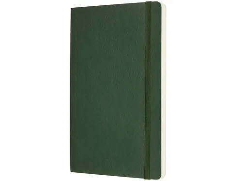 Notitieboek Moleskine large 130x210mm dots soft cover myrtle green