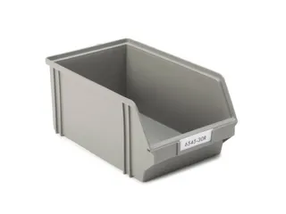 magazijnbak,HxBxD 153x205x340mm,PP,grijs - 1