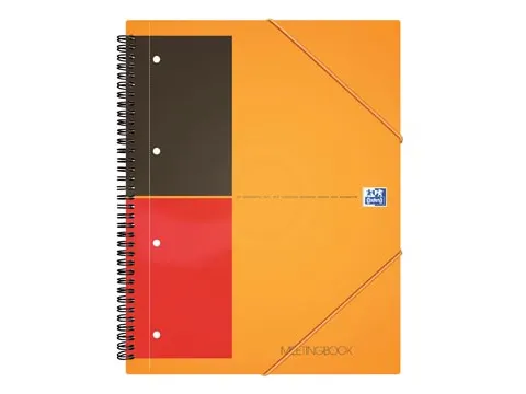 INTERNATIONAL Meetingbook 160 bladzijden A4+ geruit