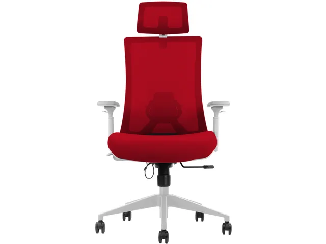 Bureaustoel Verona Net Rood Nen En 1335 Arbo Goedgekeurd