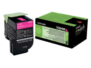 Tonercartridge Lexmark 70C2HM0 prebate rood HC - 1