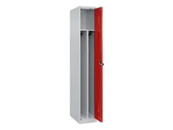locker voor scheiding van kleding,HxBxD 1850x300x500mm,1vak