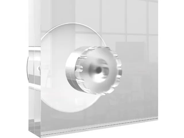 Premium Plus verplaatsbaar acryl informatiebord, wandgemonteerd, ft A3