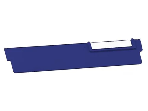 Diepteverdeler Voor Stellingbak B 240Mm H 65Mm Blauw