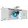 Projectiebord Extraflat Vijfvlaks 128x201cm 16:10 mat wit finger touch