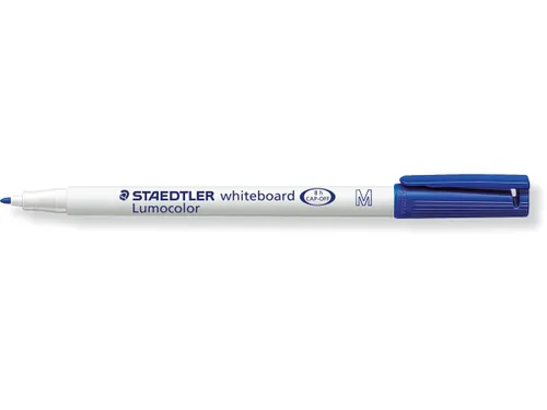 whiteboard pen Lumocolor 1mm blauw