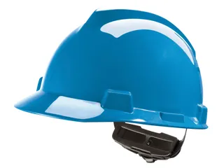 MSA V-Gard veiligheidshelm met Fas-Trac III binnenwerk Blauw - 1