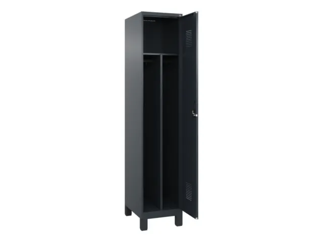 locker voor scheiding van kleding,HxBxD 1950x400x500mm,1vak