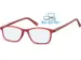 Leesbril Montana +2.50 dpt blue light filter rood