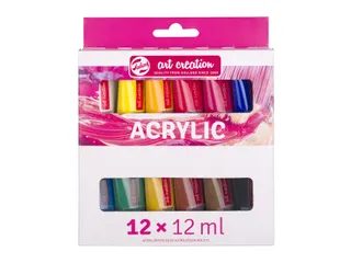 Acrylverf Talens Art Creation assorti 12 tubes à 12ml - 2