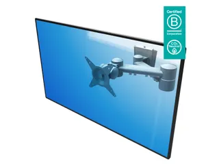 ViewMate Style Muurbevestiging 042 Zilver Tot 24 Inch 1 Scherm - 1