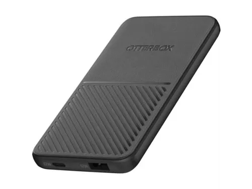 Powerbank 5000 Mah Usb A/C 12W zwart