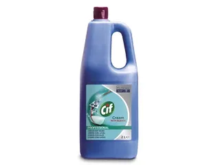 Cif Schuurcrème, Met Bleekwater, Flacon Van 2 Liter - 1