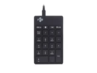 Numeriek Toetsenbord R-Go Numpad Break bedraad Zwart - 8