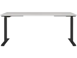 Elektrisch ihv bureau,HxBxD 720-1200x1800x800mm,blad lichtgrijs - 2