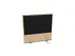 panneau de rehausse,p. table de bureau,NE-érable,BN8033-noir