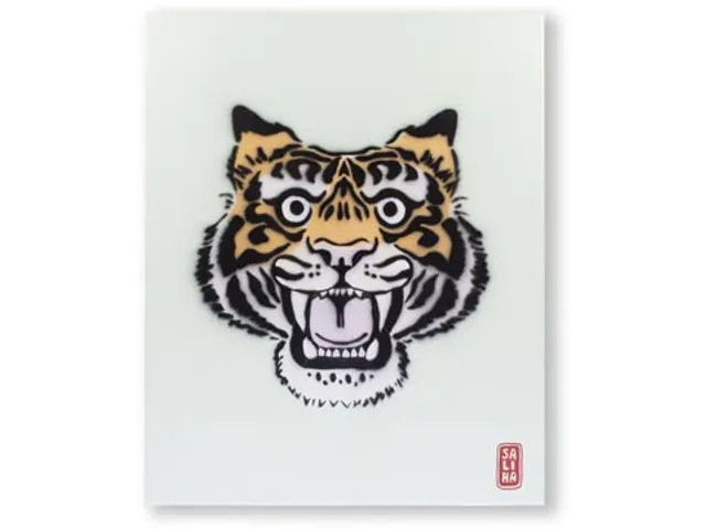 bespannen spierraam 3D 40x50cm