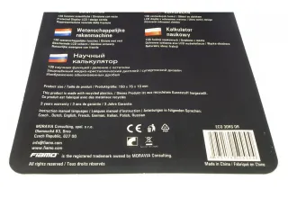 Calculator Fiamo ECO 30 OR wit-oranje - 2
