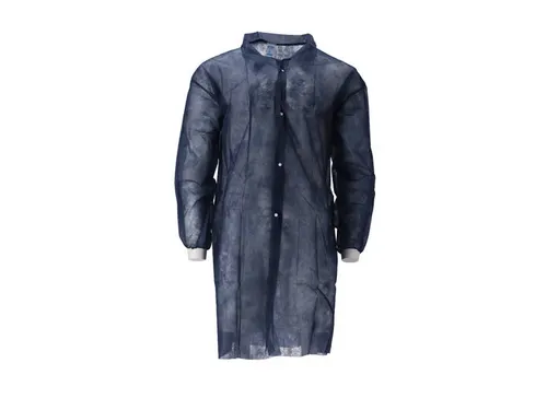 Bezoekersjas Non Woven Blauw Maat M 100 Stuks