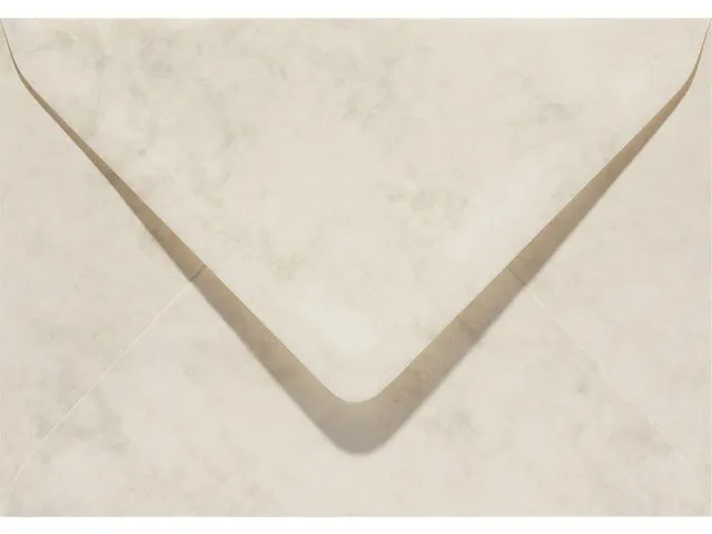 Envelop Papicolor EA5 156x220mm marmer ivoor pak à 6 stuks