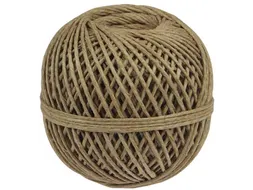 Vlaskoord touw uit 3 draden, bol van 140 g, +/- 65 m