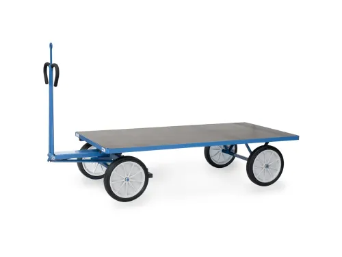 Handtrekwagen Trekoog 6406vz 1250kg 2000x1000mm Massief Rubber