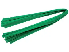 Chenilledraad Groen, Pak Van 10 Stuks