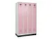 locker voor scheiding van kleding,HxBxD 1950x1200x500mm,4vak