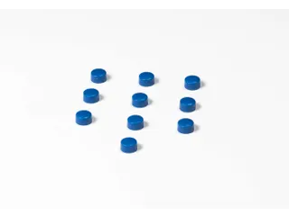 Smit Visual Memomagneten ø 10mm Blauw - 1