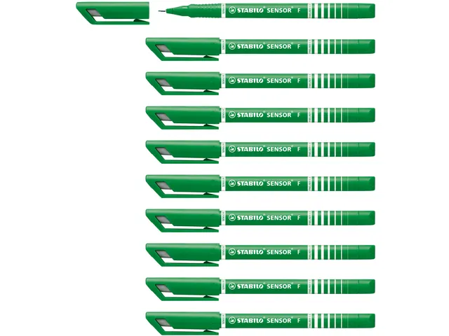 Fineliner Stabilo Sensor Groen 0.3Mm