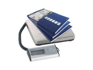 Pakketweger MAUL Cargo 120kg metalen plateau 27x27cm +9V batterij zilv - 6