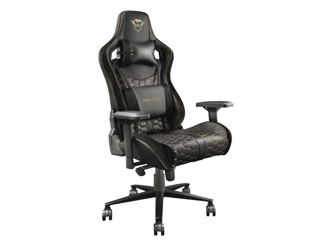 Gxt712 Resto Pro Gaming Chair Zwart | KantoorBureaustoel.nl