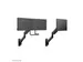 Neomounts NEXT AWL75-450BL Muuradapter monitorarm - 100% plasticvrije