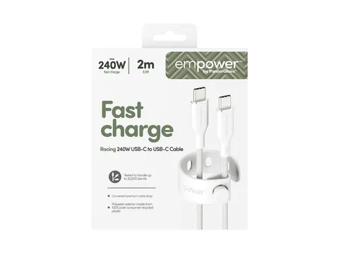PanzerGlass empower by Racing 240W USB-C to USB-C Cable | USB 2.